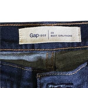 GAP 1969 Best Girlfriend Jeans in Dark Blue